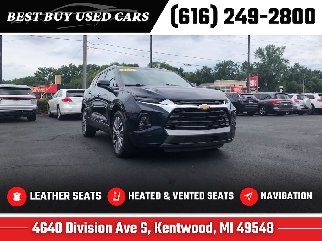 Used 2021 Chevrolet Blazer Premier SUV