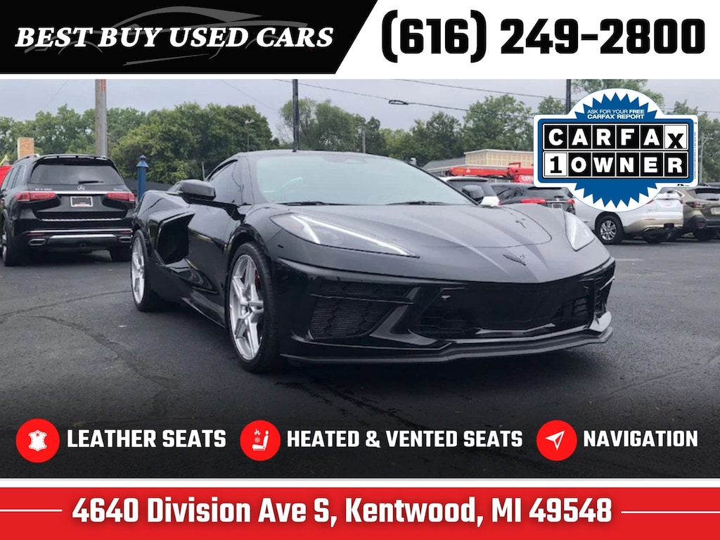 Used 2024 Chevrolet Corvette Stingray w/2LT Coupe
