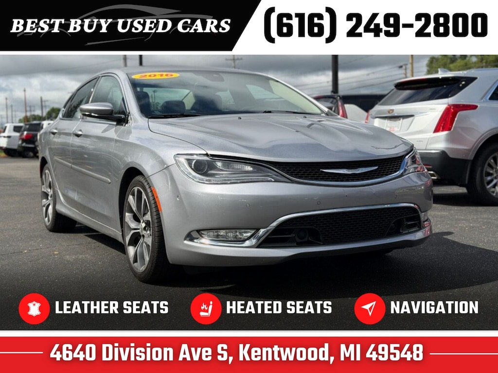 Used 2016 Chrysler 200 C Sedan