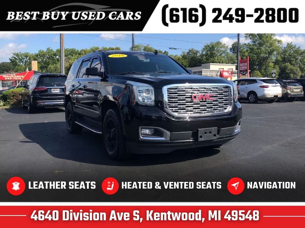 Used 2018 GMC Yukon Denali SUV