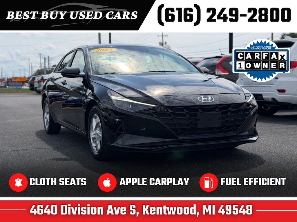 Used 2023 Hyundai Elantra SE Sedan