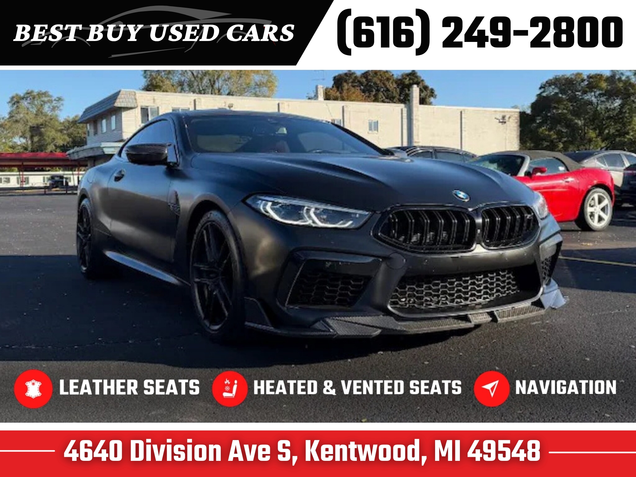 Used 2020 BMW M8 Competition Coupe