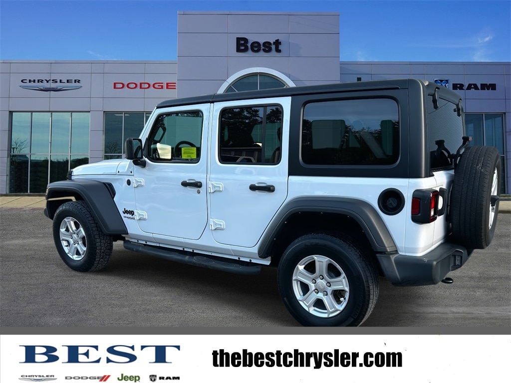 Certified 2022 Jeep Wrangler Unlimited Sport SUV