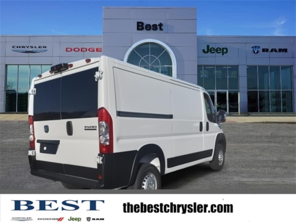 New 2025 Ram ProMaster PROMASTER 1500 TRADESMAN CARGO VAN LOW ROOF 136' W Cargo Van