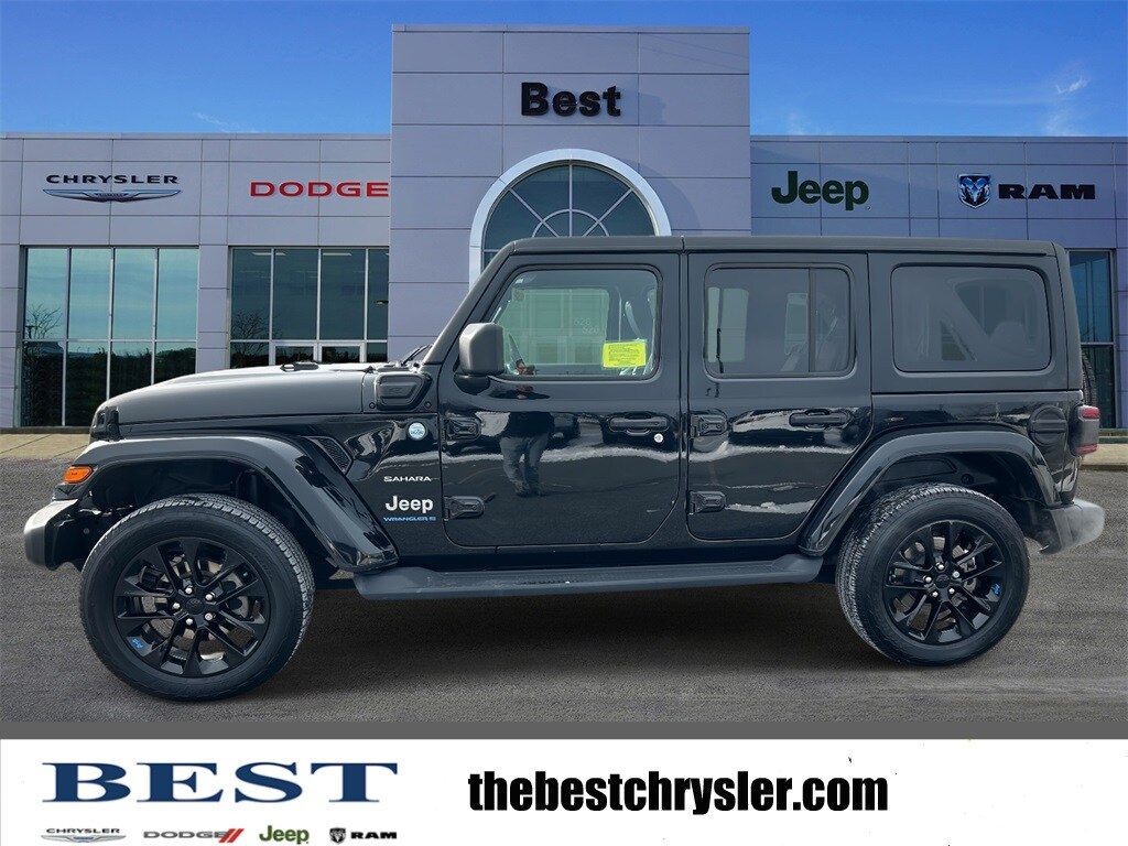 Certified 2023 Jeep Wrangler 4xe Sahara SUV