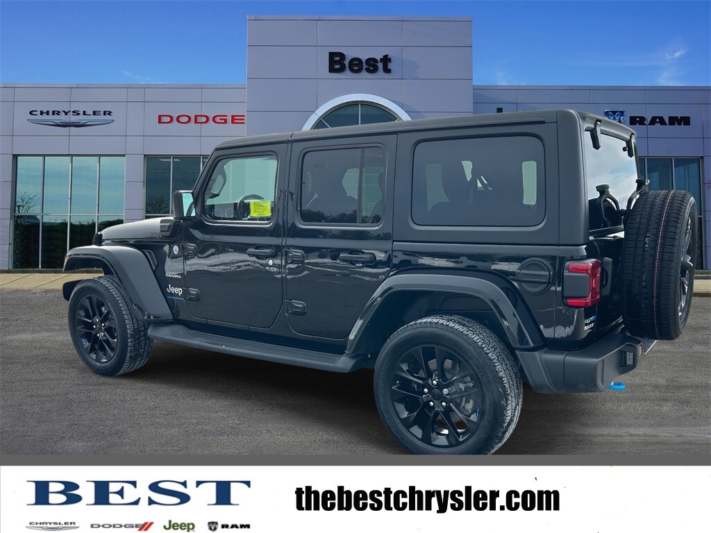 Certified 2023 Jeep Wrangler 4xe Sahara SUV