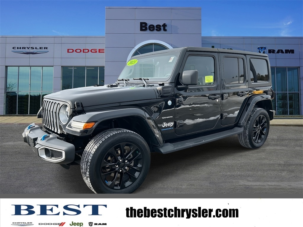 Certified 2023 Jeep Wrangler 4xe Sahara SUV