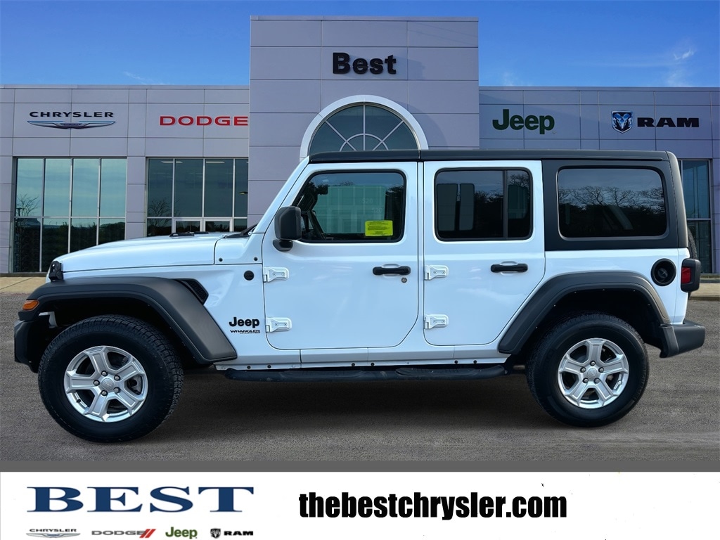 Certified 2022 Jeep Wrangler Unlimited Sport SUV