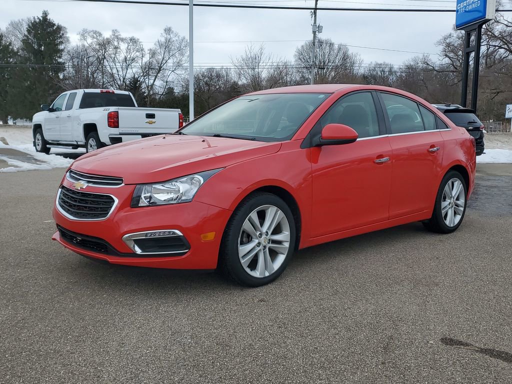 Used 2016 Chevrolet Cruze Limited LTZ with VIN 1G1PG5SB3G7202038 for sale in Allegan, MI