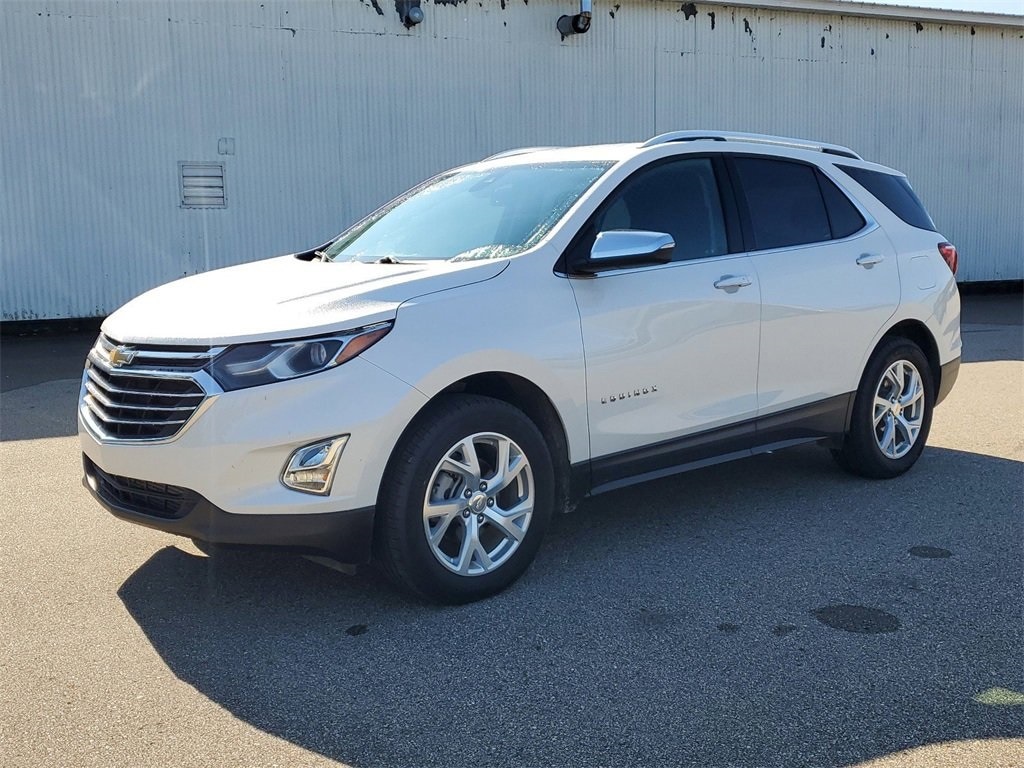 Certified 2020 Chevrolet Equinox Premier with VIN 2GNAXXEVXL6198179 for sale in Allegan, MI