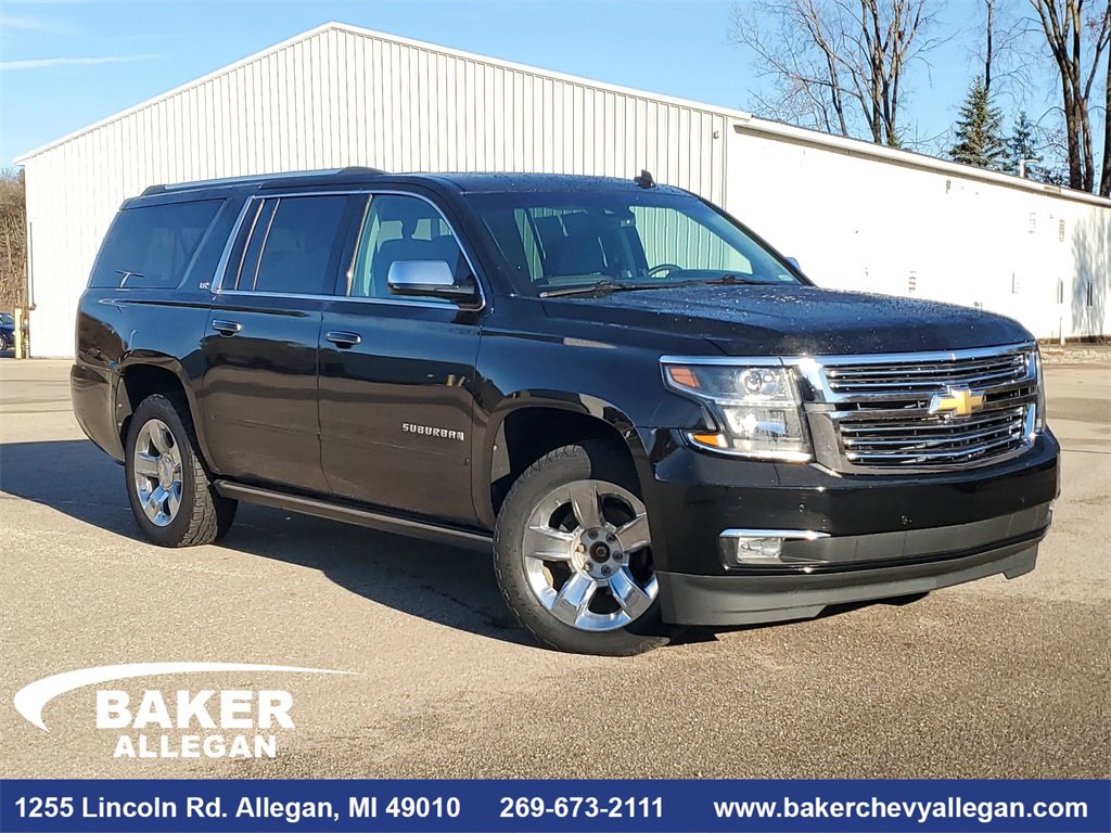 Used 2015 Chevrolet Suburban LTZ with VIN 1GNSKKKC8FR157874 for sale in Allegan, MI