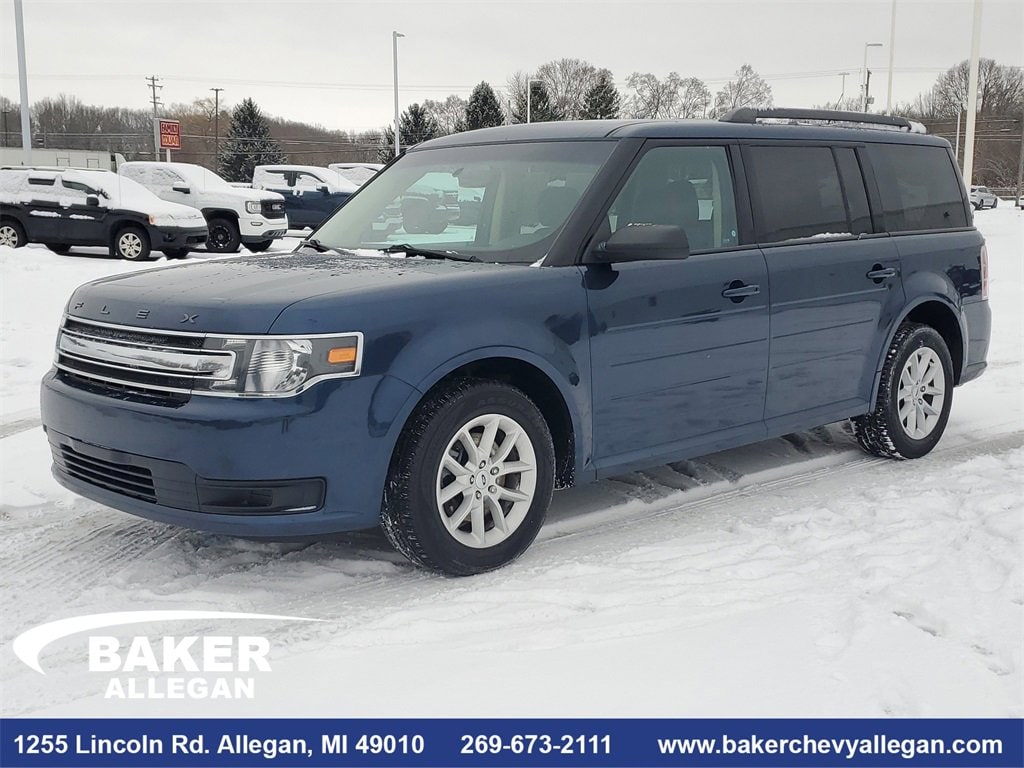 Used 2017 Ford Flex SE with VIN 2FMGK5B8XHBA09335 for sale in Allegan, MI