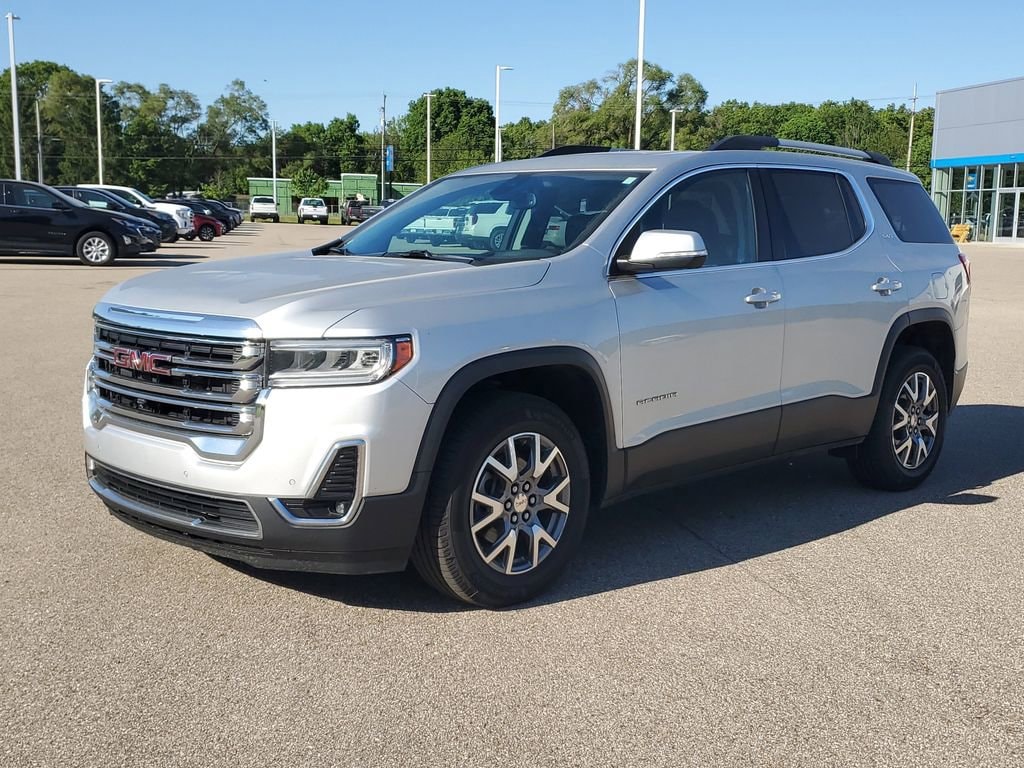 Used 2020 GMC Acadia SLT with VIN 1GKKNULS8LZ191332 for sale in Allegan, MI