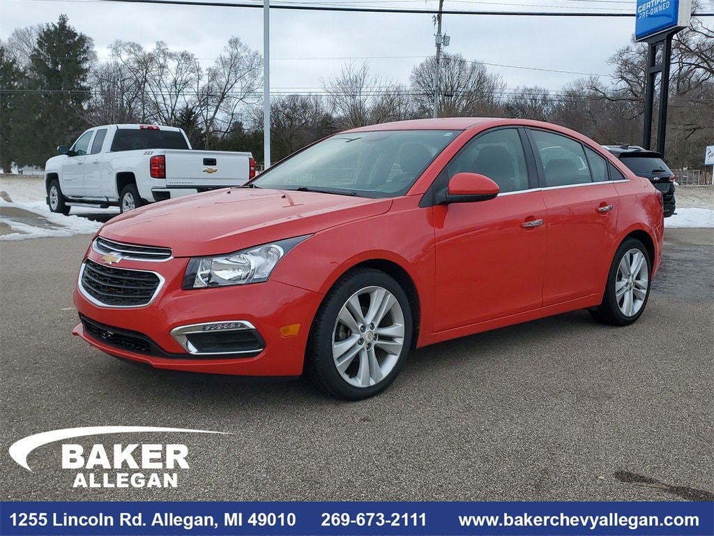 Used 2016 Chevrolet Cruze Limited LTZ Car