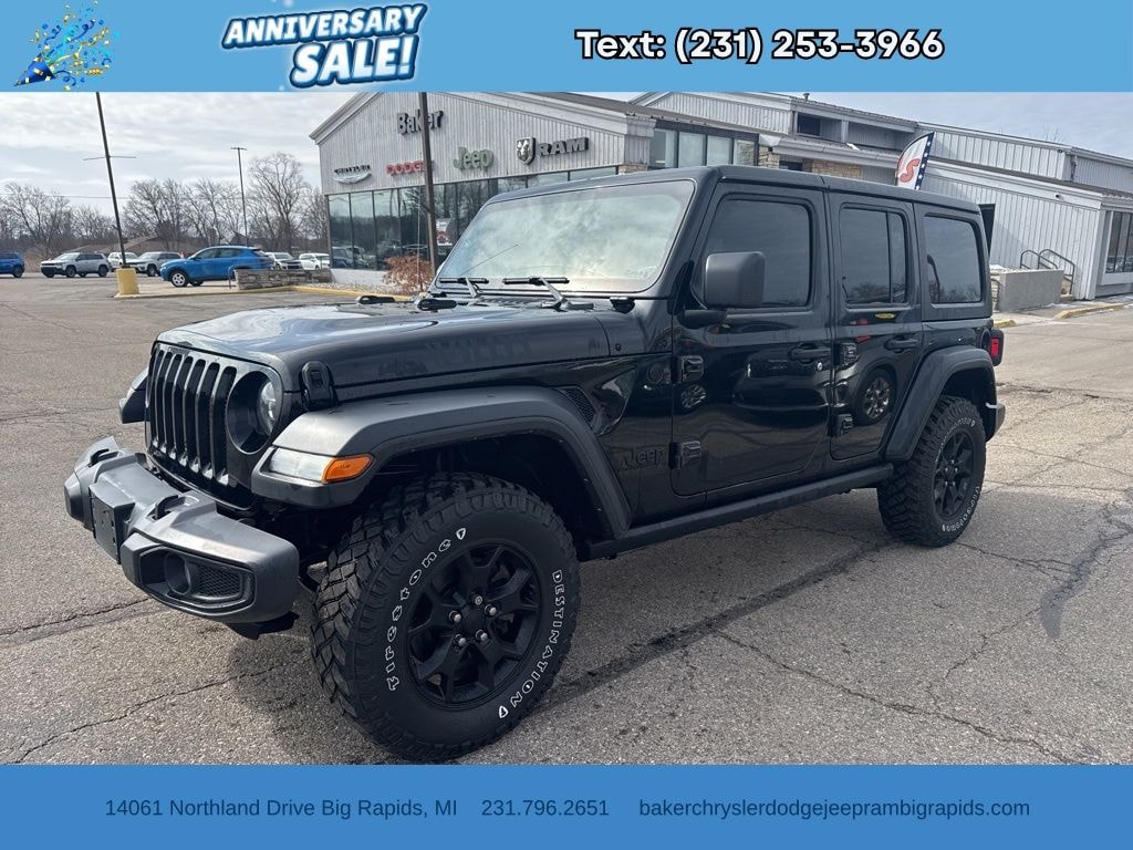 Used 2022 Jeep Wrangler Unlimited Willys SUV