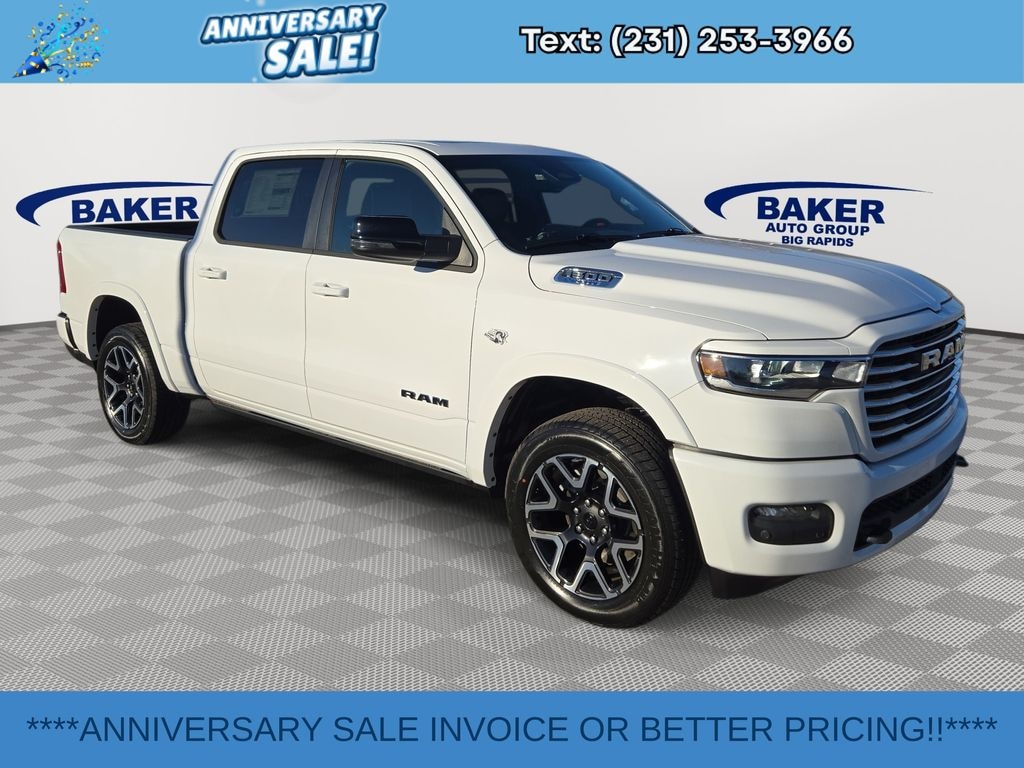 New 2026 Ram 1500 LARAMIE CREW CAB 4X4 5'7 BOX Pickup