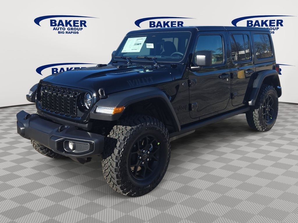 New 2026 Jeep Wrangler 4-DOOR WILLYS Sport Utility