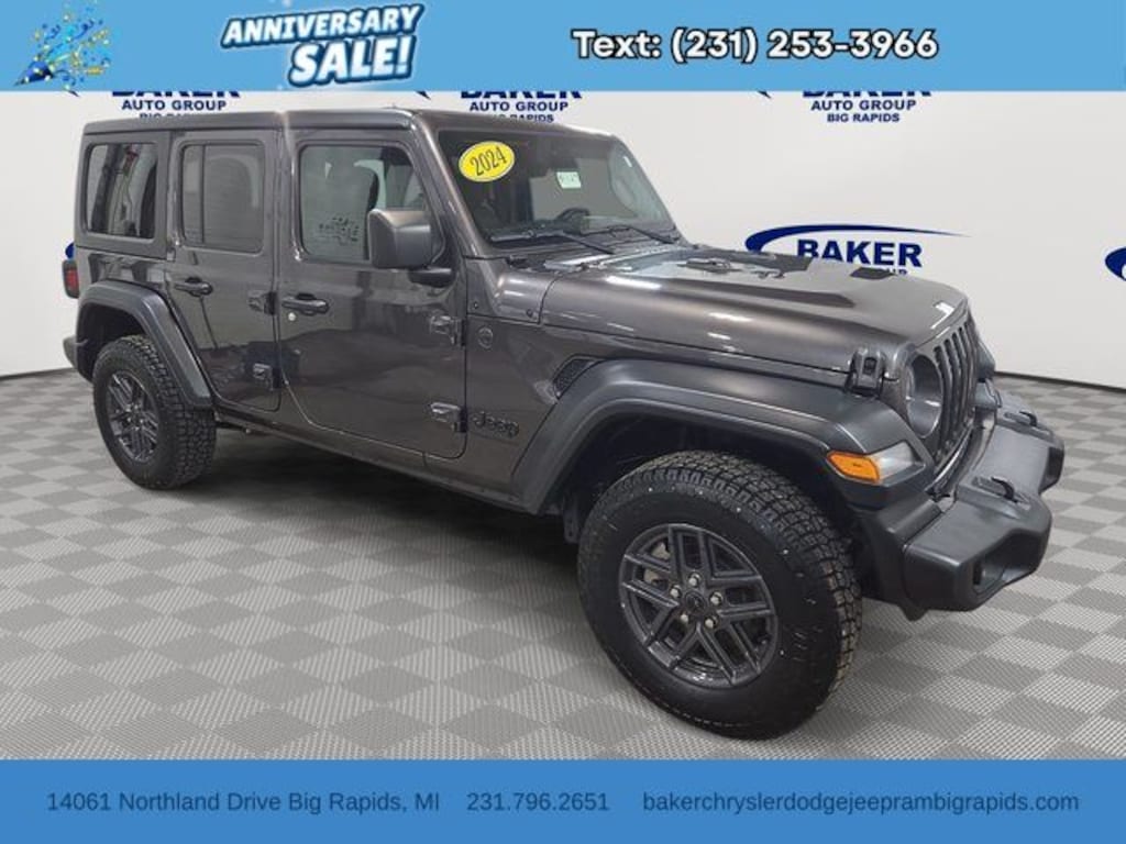 Used 2024 Jeep Wrangler Sport S SUV
