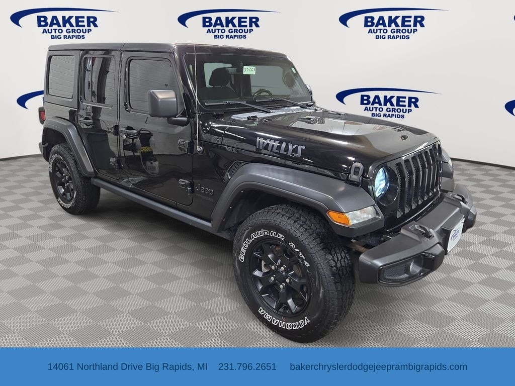 Used 2022 Jeep Wrangler Unlimited Willys SUV