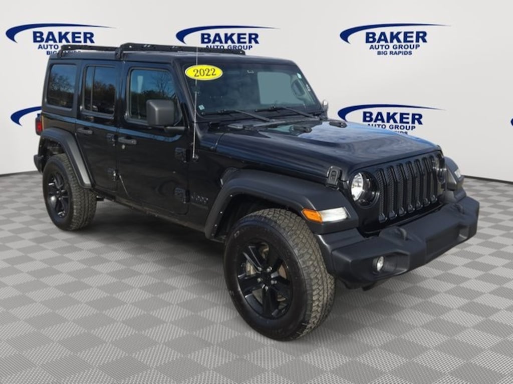 Used 2022 Jeep Wrangler Unlimited Sport Altitude SUV