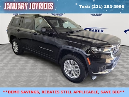 New 2025 Jeep Grand Cherokee L LAREDO X 4X4 Sport Utility for sale in Big Rapids, MI