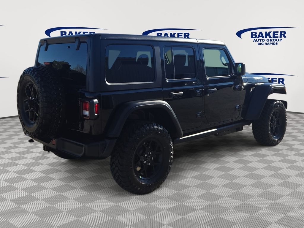 New 2026 Jeep Wrangler 4-DOOR WILLYS Sport Utility
