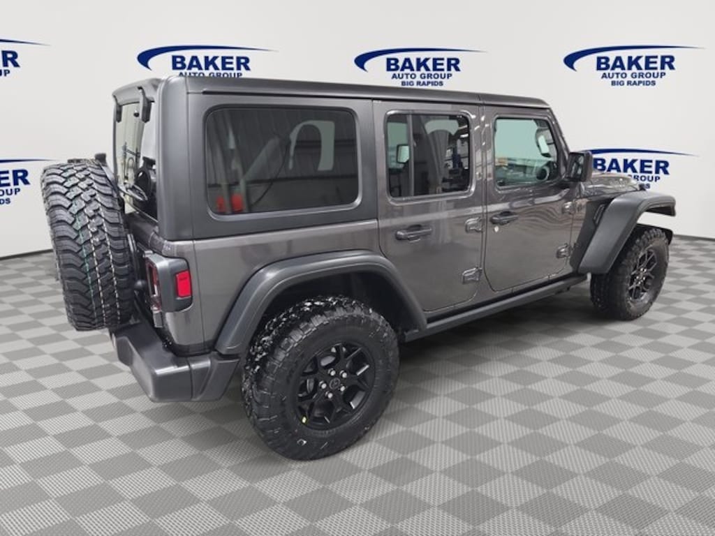New 2026 Jeep Wrangler 4-DOOR WILLYS Sport Utility