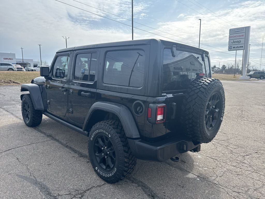 Used 2022 Jeep Wrangler Unlimited Willys SUV