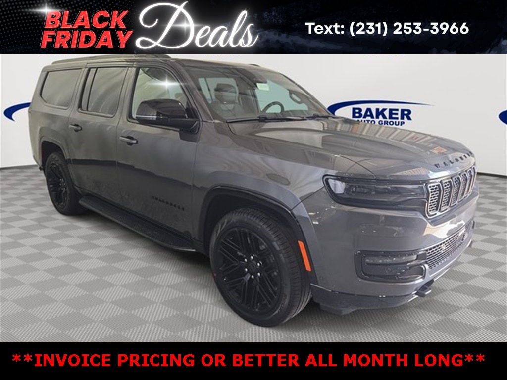 New 2025 Jeep Wagoneer L CARBIDE 4X4 Sport Utility