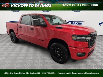 New 2025 Ram 1500 TRADESMAN CREW CAB 4X4 5'7 BOX Pickup for sale in Big Rapids, MI