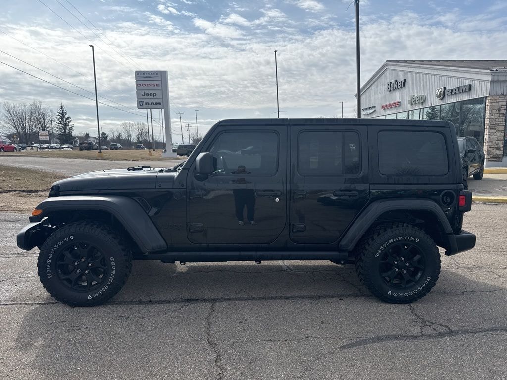 Used 2022 Jeep Wrangler Unlimited Willys SUV