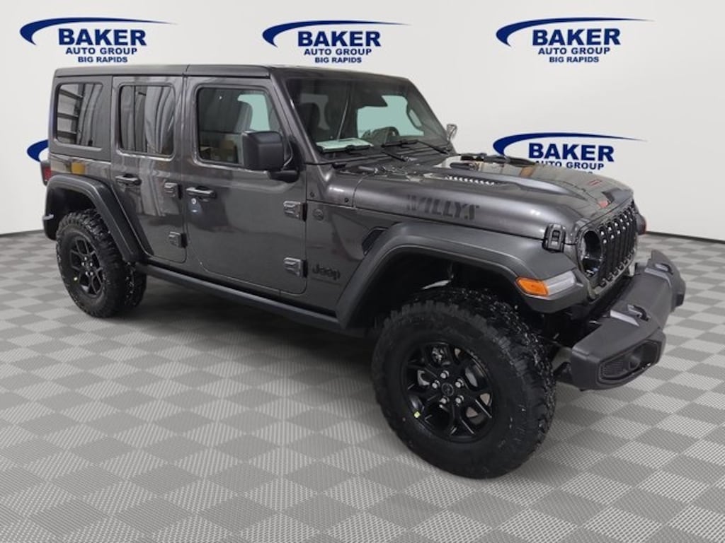 New 2026 Jeep Wrangler 4-DOOR WILLYS Sport Utility