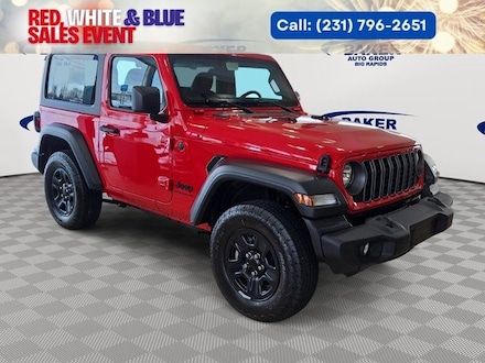 New 2026 Jeep Wrangler 2-DOOR SPORT Sport Utility for sale in Big Rapids, MI