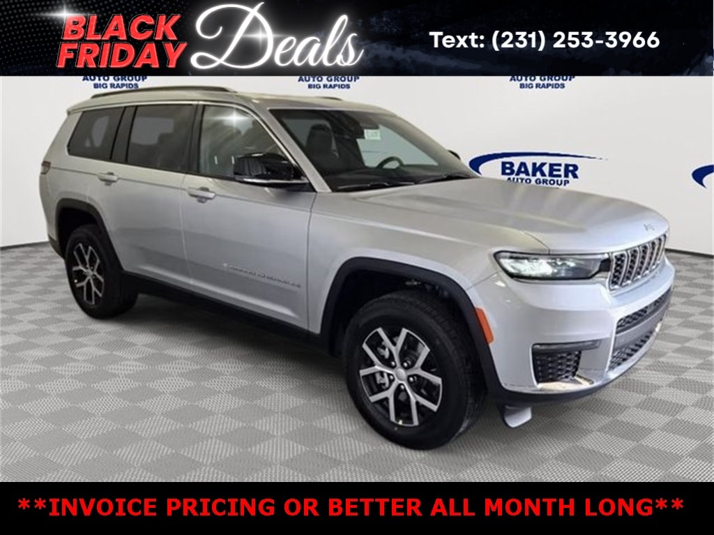 New 2025 Jeep Grand Cherokee L LIMITED 4X4 Sport Utility