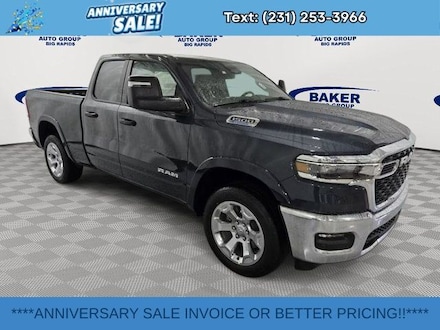 New 2025 Ram 1500 BIG HORN QUAD CAB 4X4 6'4 BOX Pickup for sale in Big Rapids, MI