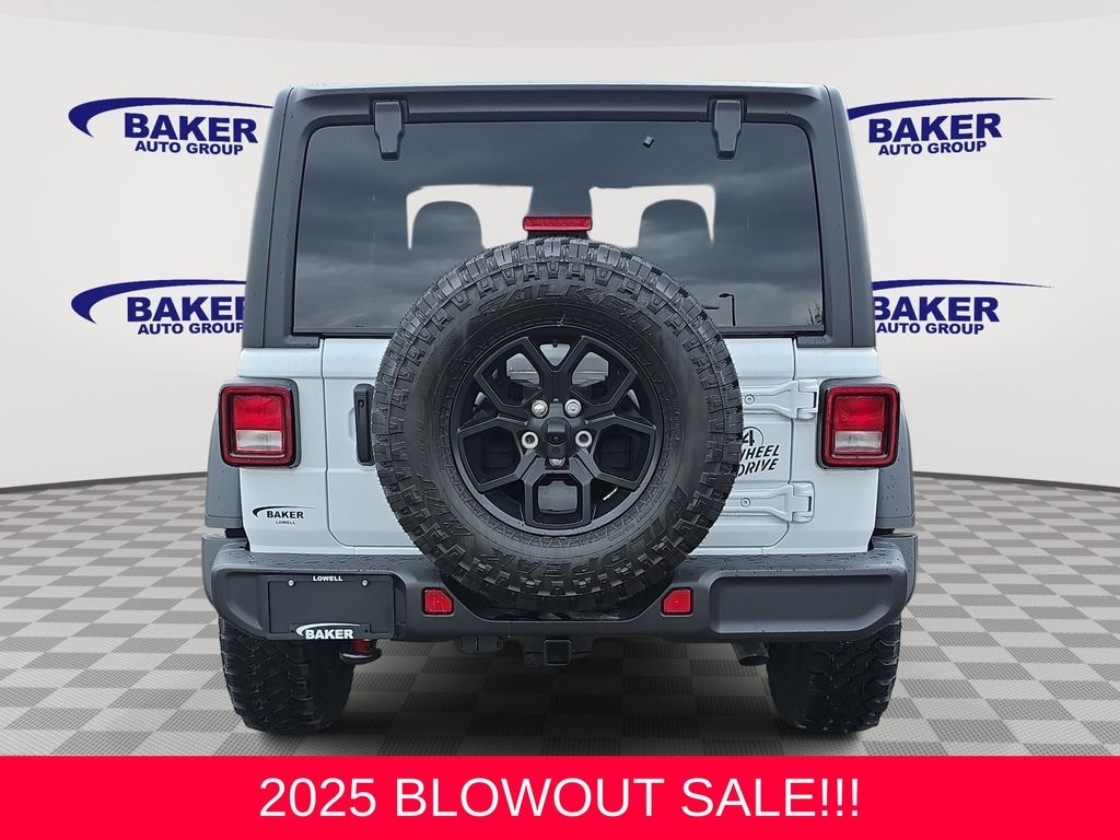 New 2025 Jeep Wrangler 2-DOOR WILLYS Sport Utility