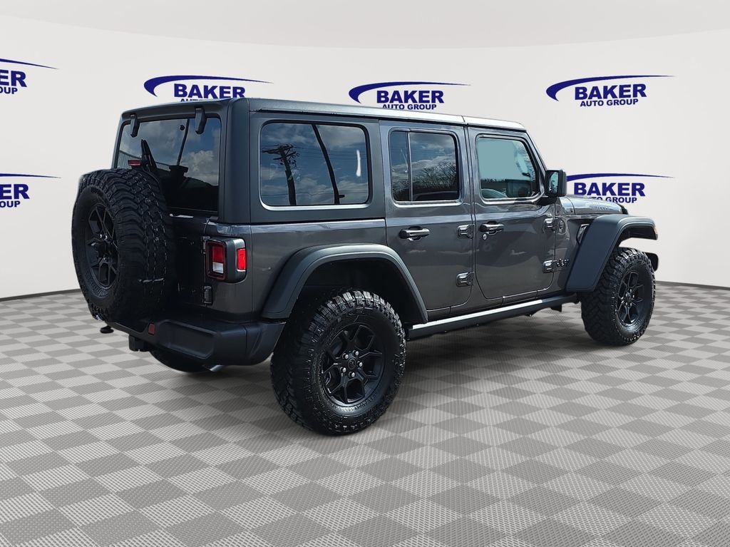 New 2026 Jeep Wrangler 4-DOOR WILLYS Sport Utility