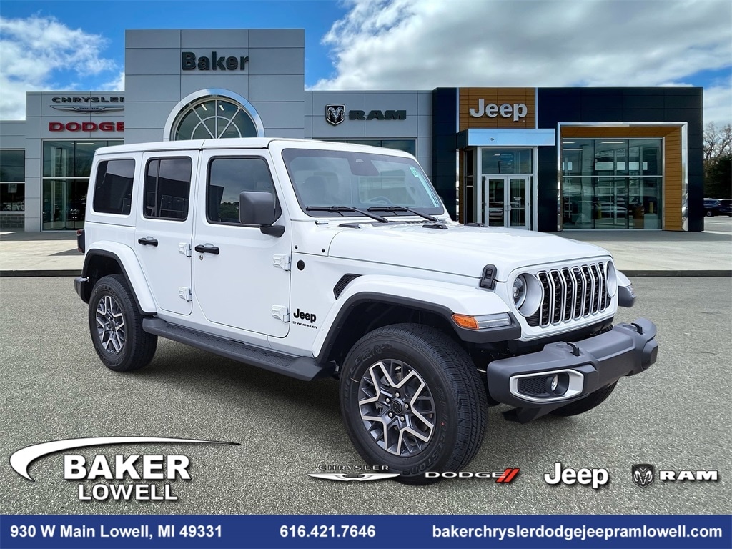 New 2025 Jeep Wrangler 4-DOOR SAHARA Sport Utility