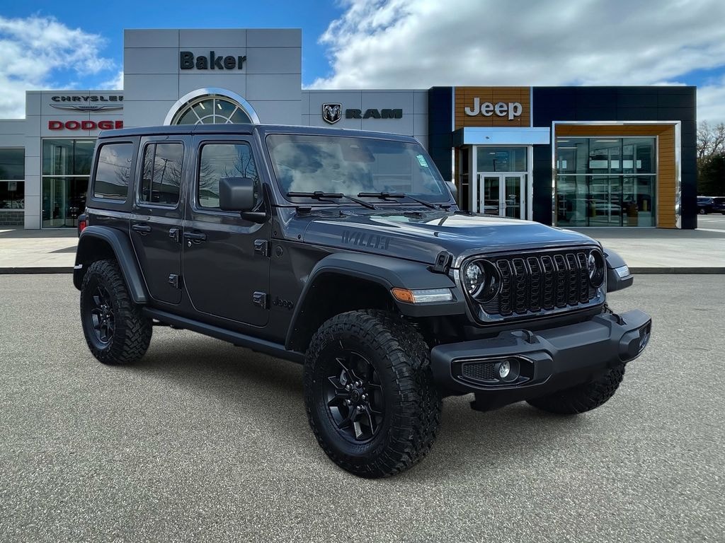 New 2026 Jeep Wrangler 4-DOOR WILLYS Sport Utility