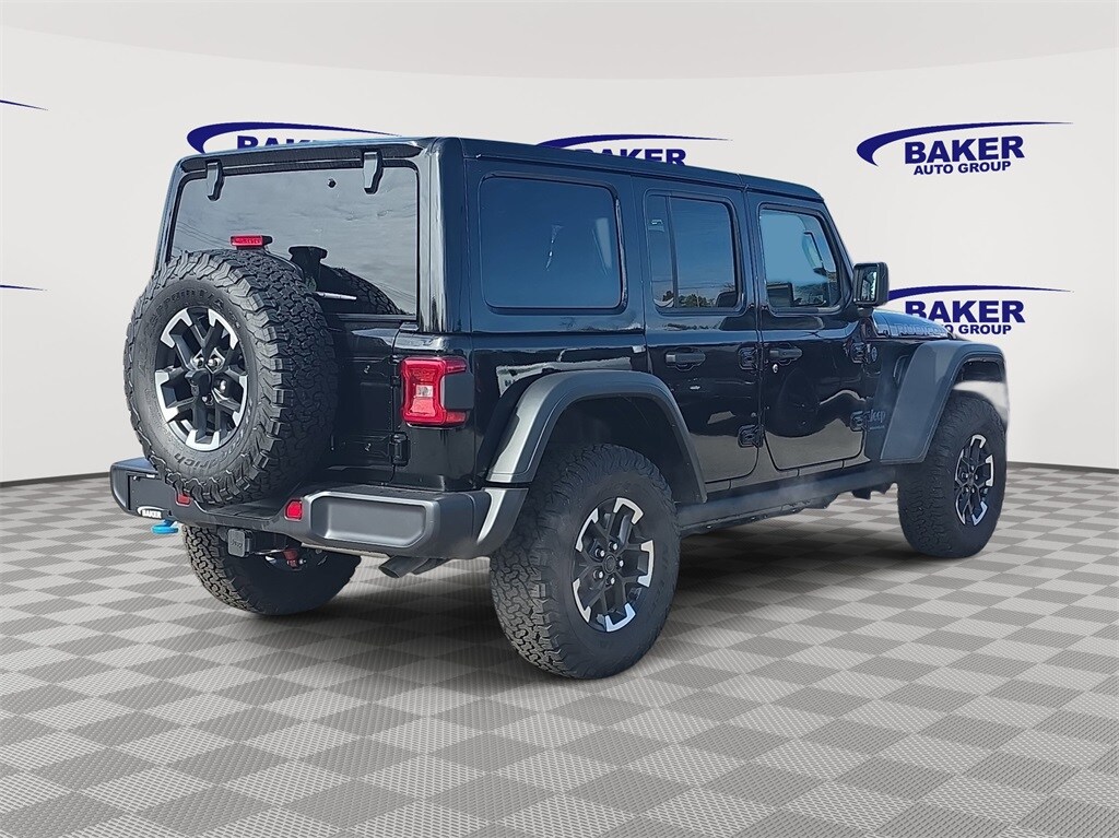 New 2025 Jeep Wrangler 4xe 4-DOOR RUBICON Sport Utility