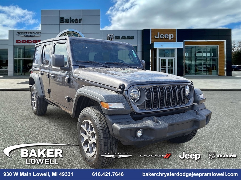 New 2025 Jeep Wrangler 4-DOOR SPORT S Sport Utility