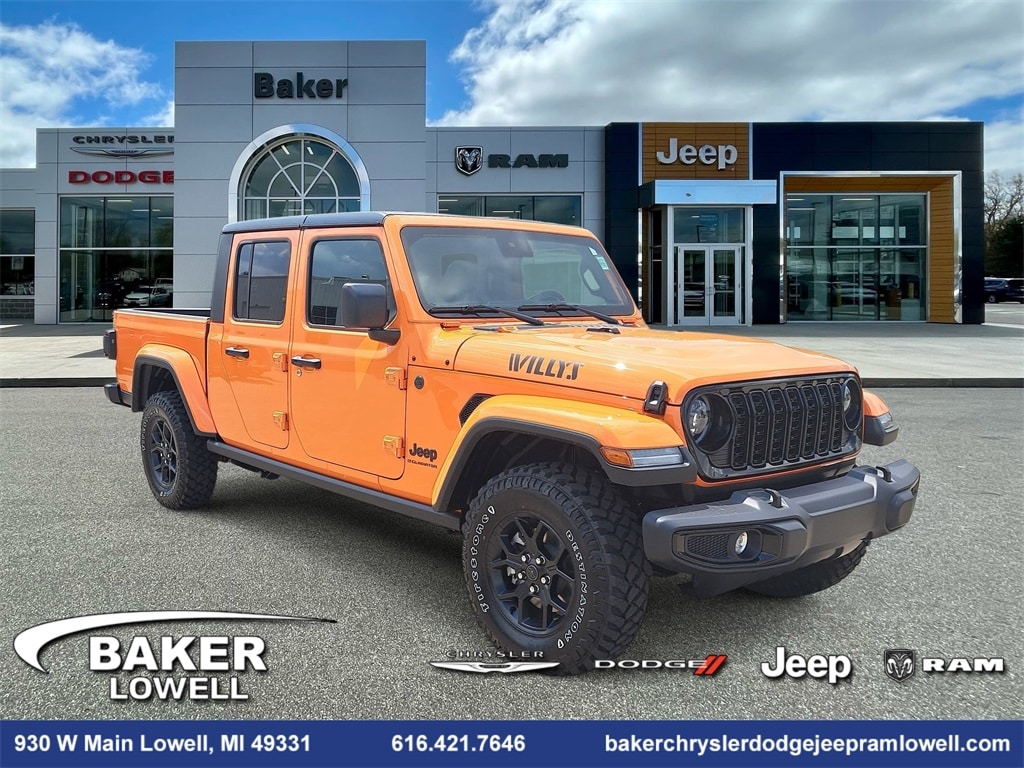 New 2025 Jeep Gladiator WILLYS 4X4 Pickup