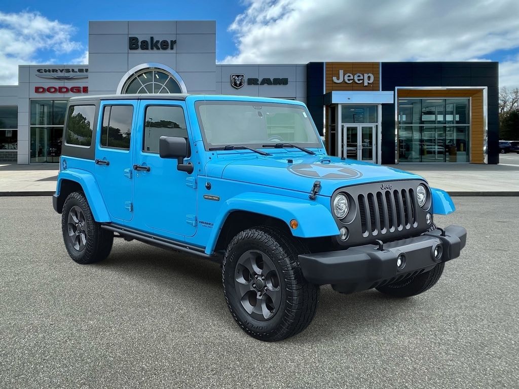 Used 2017 Jeep Wrangler JK Unlimited Sport 4x4 SUV