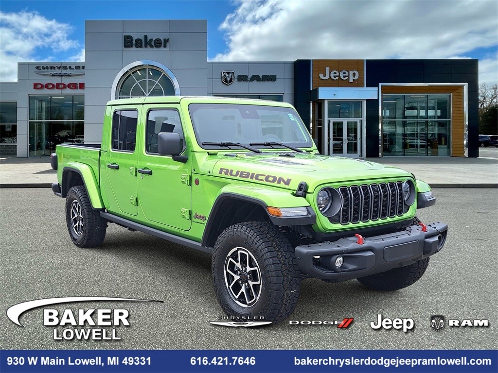 New 2025 Jeep Gladiator RUBICON X 4X4 Pickup