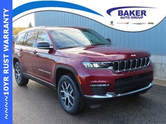 new 2025 Jeep Grand Cherokee L LIMITED 4X4 Sport Utility for sale in cadillac mi