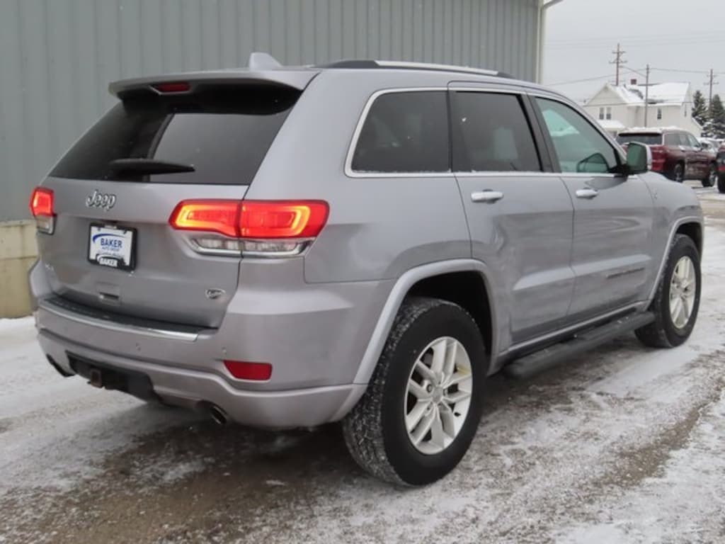 Used 2017 Jeep Grand Cherokee Overland SUV