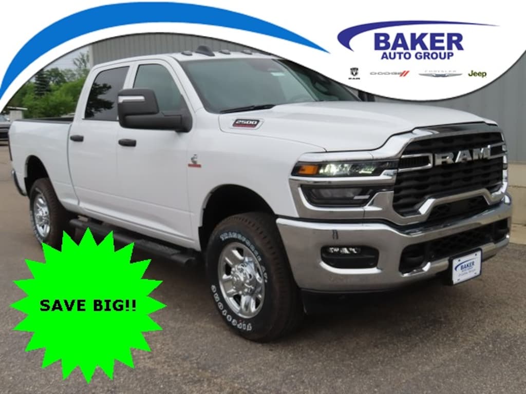 New 2025 Ram 2500 TRADESMAN CREW CAB 4X4 6'4 BOX Pickup