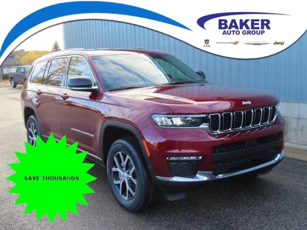 New 2025 Jeep Grand Cherokee L LIMITED 4X4 Sport Utility