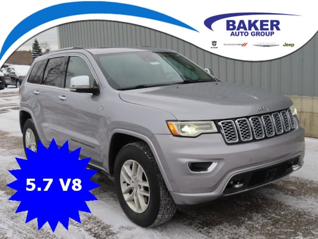 Used 2017 Jeep Grand Cherokee Overland SUV