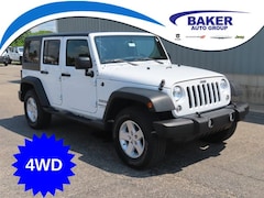 Used 2018 Jeep Wrangler JK Unlimited Sport SUV for sale 